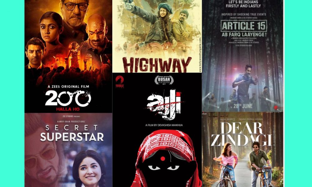 Article 15, 200 Halla Ho, Ajji, Dear Zindagi, Secret Superstar, Highway, BollywoodDhamaka