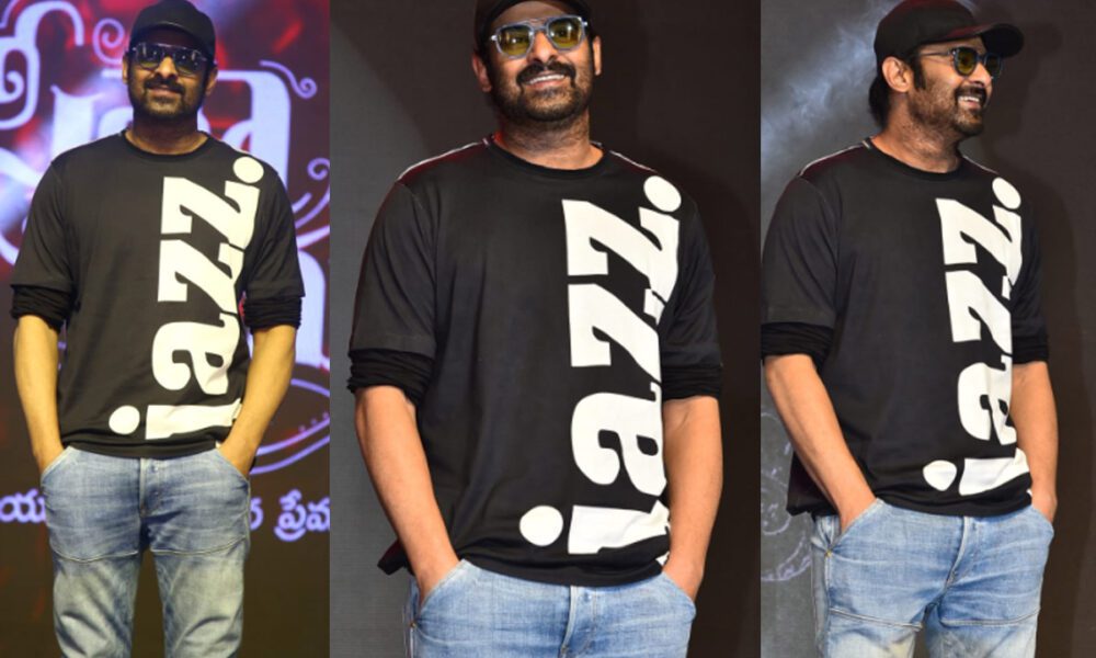 Prabhas, cool black dapper look, Sita Ramam promotion