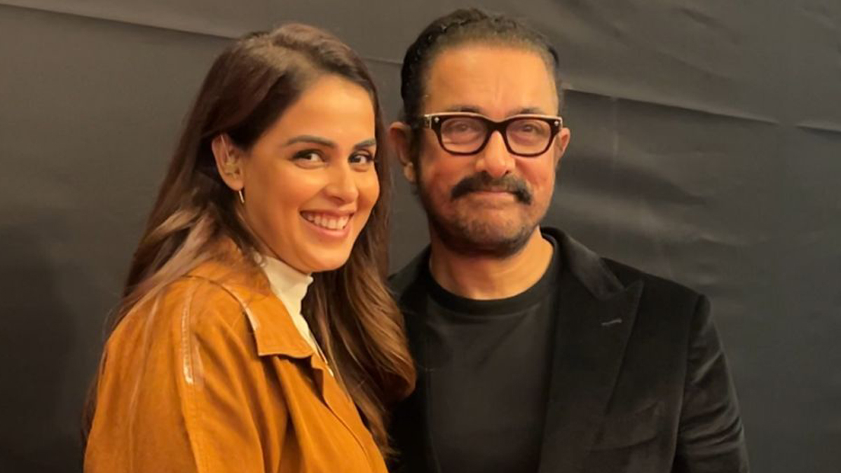 Genelia Deshmukh, Aamir Khan, Director, R.S. Prasanna